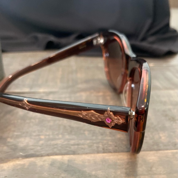 Sama Eyewear x Lorre Rodkin Couture Collection sunglasses w case. As new - Picture 1 of 16